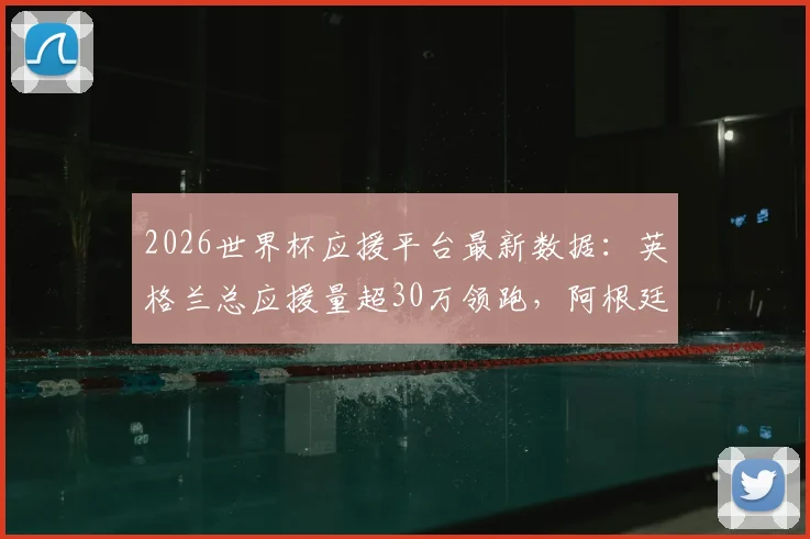 2026世界杯应援平台最新数据:英格兰总应援量超30万领跑,阿根廷球迷支持率为何暴涨?